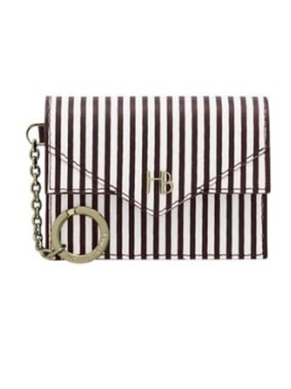 Henri Bendel "Miss Bendel" Centennial Stripe Envelope Wallet / Coin Purse NWT - Picture 9 of 11